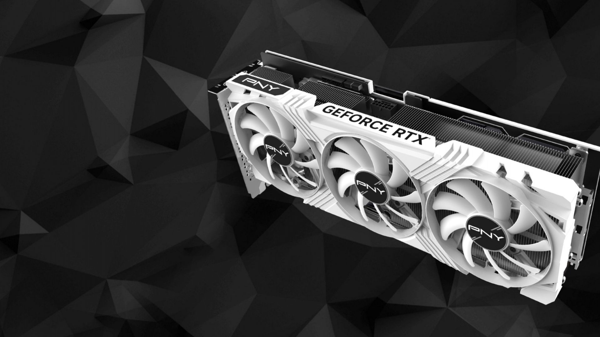 PNY GeForce RTX 4070 Ti 12GB Verto LED Triple Fan - White Edition