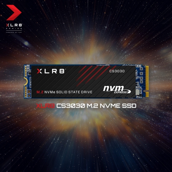 XLR8 CS3030 M.2 2280 NVMe Gen3x4 SSD-PNY