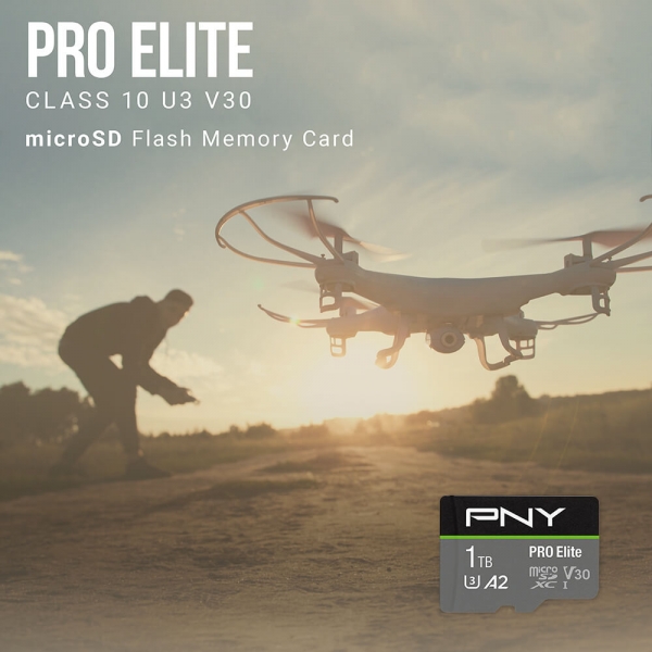 Carte mémoire micro SD Pny PRO Elite - Carte mémoire flash - 1 To