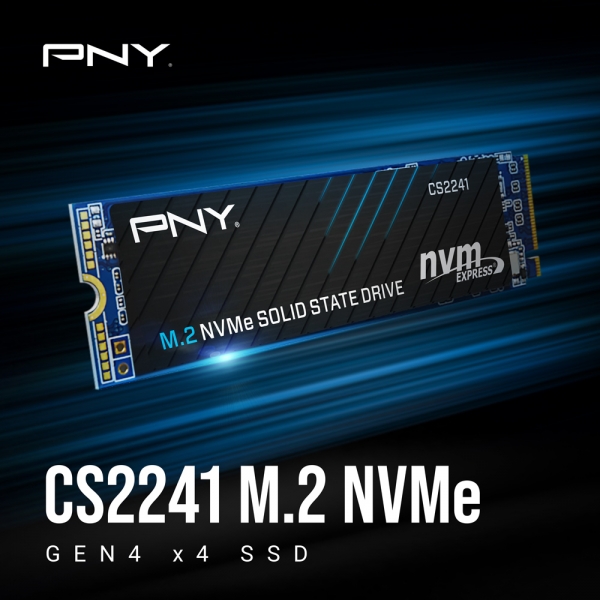 PNY CS2241 M.2 2280 NVMe Gen 4x4 SSD 1TB