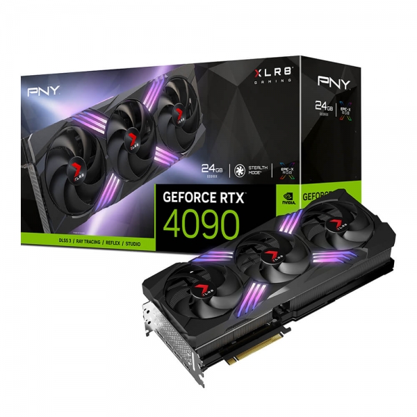 PNY GeForce RTX 4090 24GB XLR8 Gaming Verto EPIC-X RGB™ Triple Fan-PNY