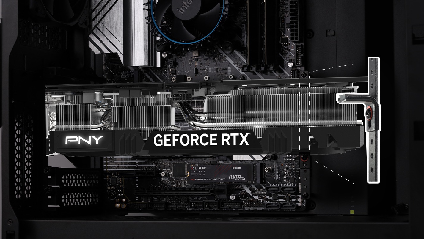 PNY NVIDIA GeForce RTX 4070 Ti VERTO Triple Fan VCG4070T12TFXPB1