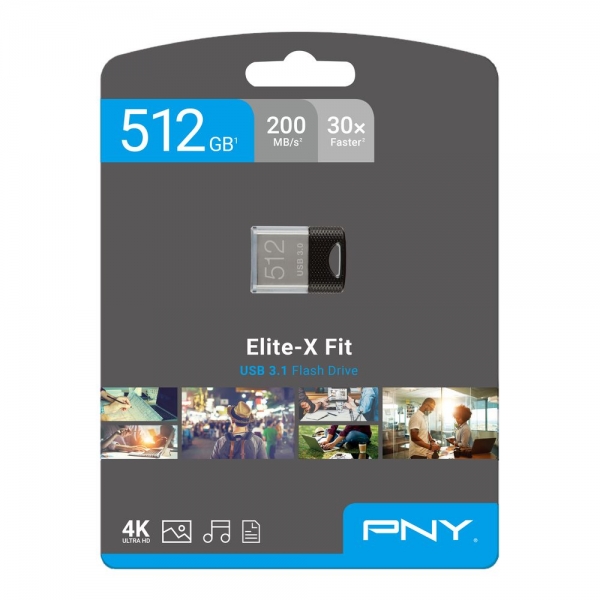 Elite-X Fit USBフラッシュドライブ-PNY Japan