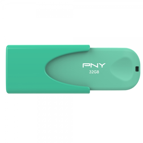 PNY Attache 4 USB 2.0 フラッシュドライブ（カラーバージョン)-PNY Japan