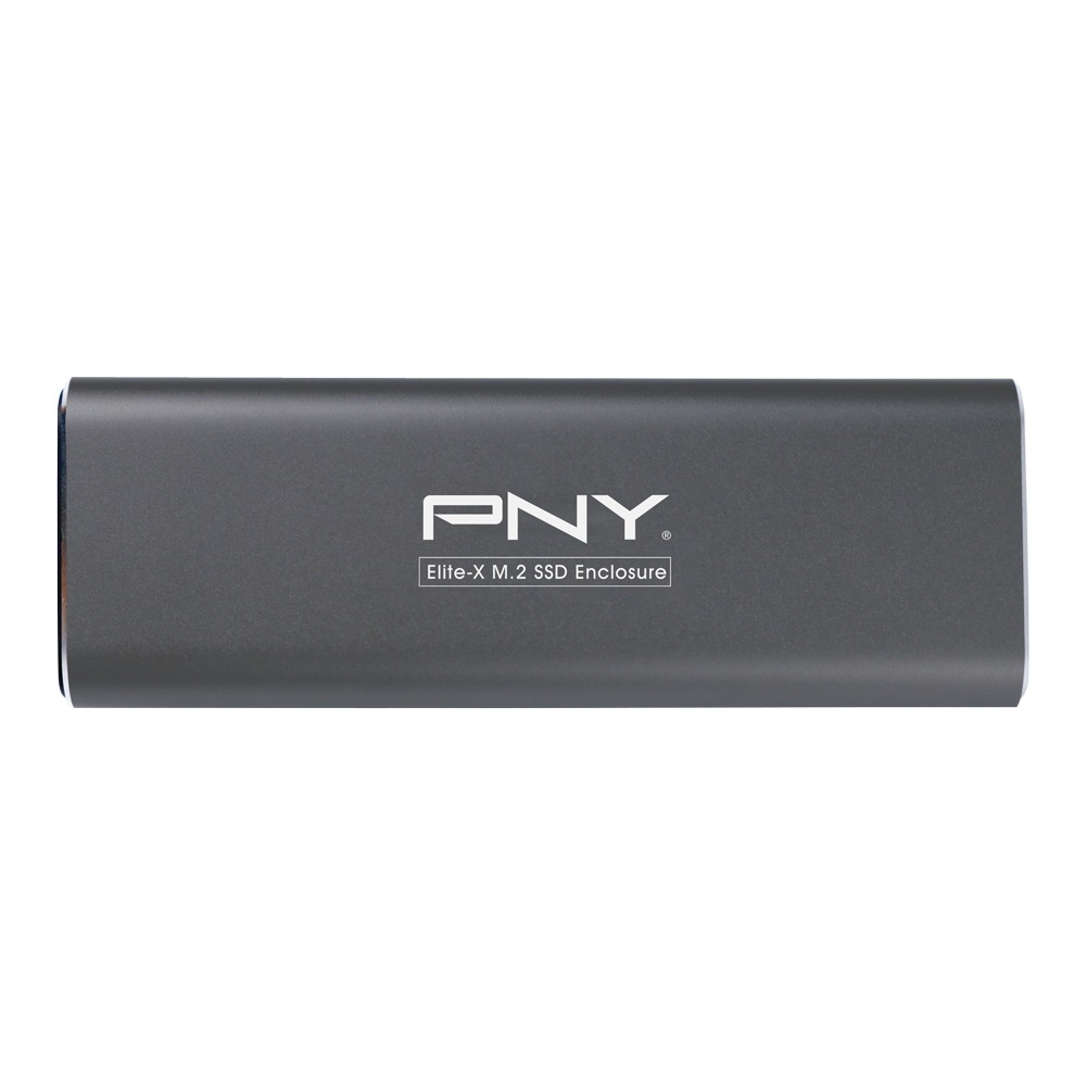 PNY Elite-X PCIe SSD ケース  USB3.2 Gen 2 ( 浓い灰色)