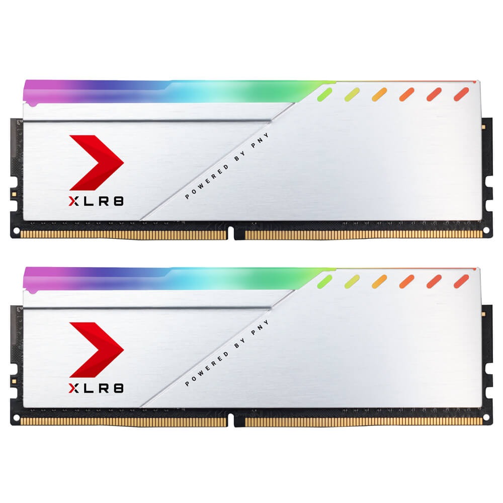 XLR8 RGB DDR4 Silver 3600MHz デスクトップメモリ