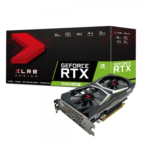 PNY GeForce RTX™ 2060 Super™ 8GB XLR8 Gaming Overclocked 
